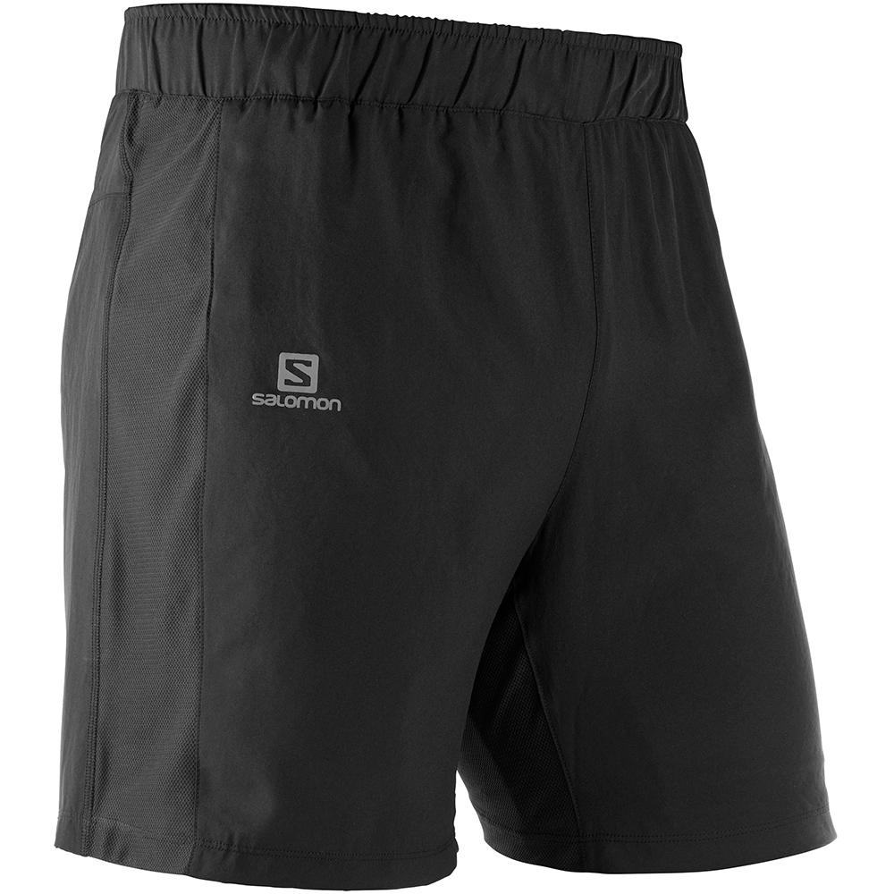 Shorts Salomon Homme Noir - Salomon AGILE 2 IN 1 M - France (0657-MBRHY)